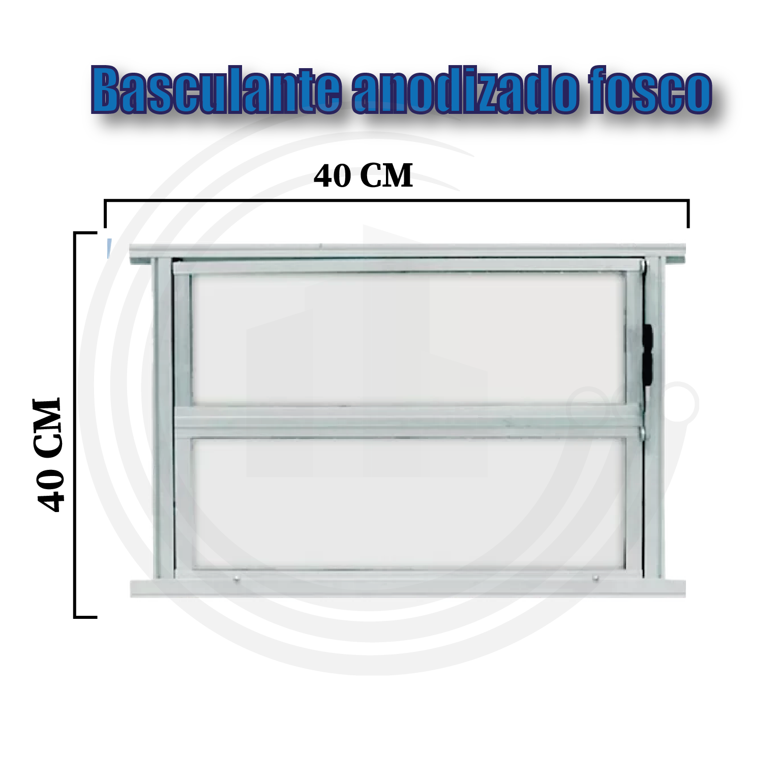Imagem do produto BASCULANTE ALUMINIO 40X50 PREMIUM