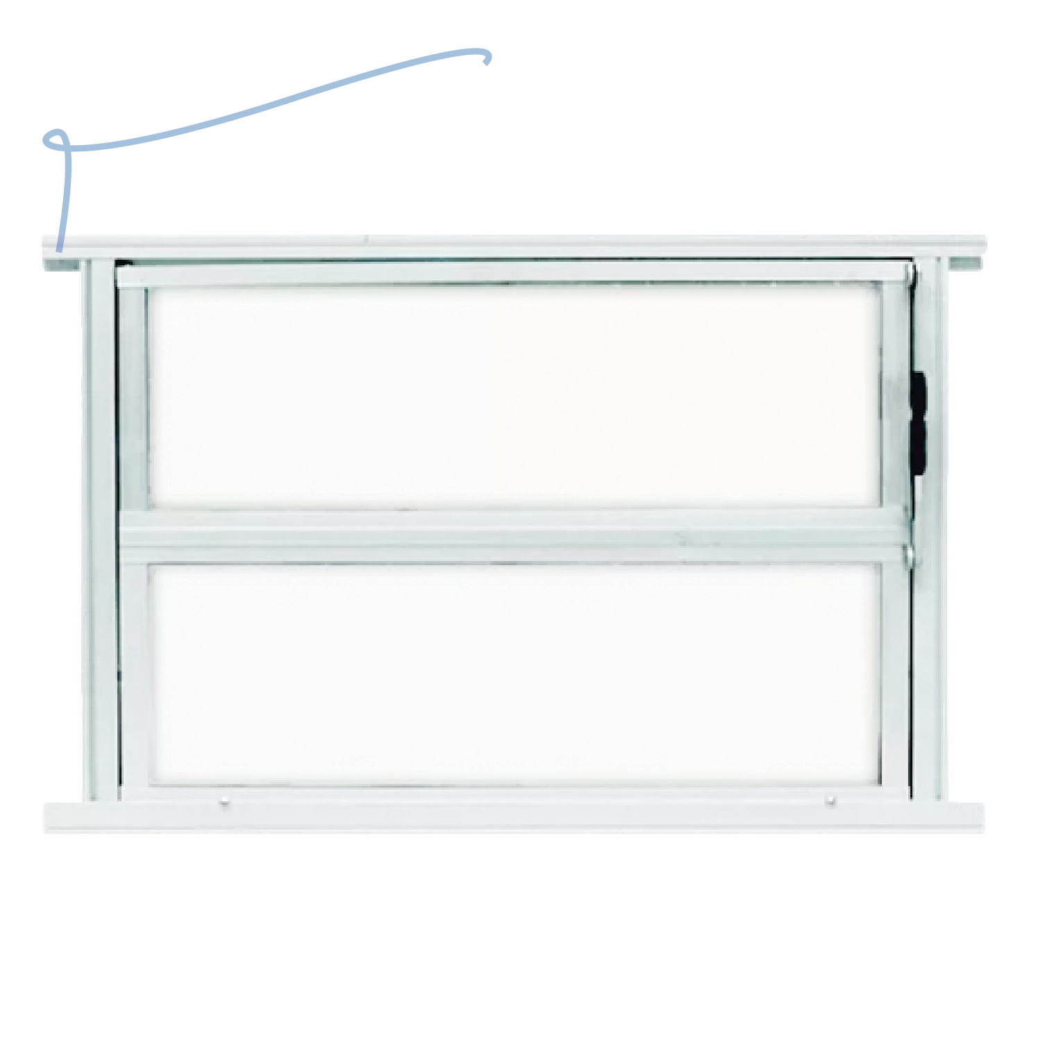 Imagem do produto BASCULANTE ALUMINIO 50X50 PREMIUM