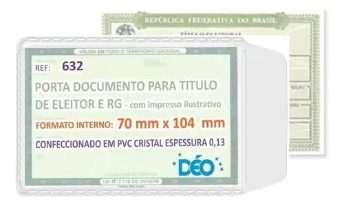 Imagem do produto CAPA PLAST P/ RG ICOVERS