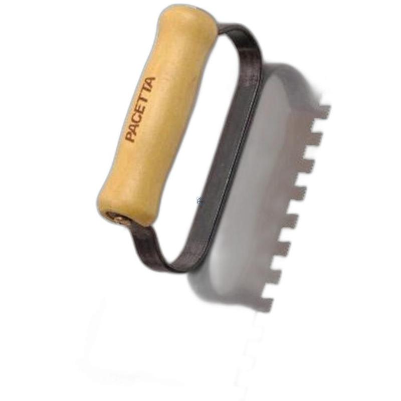 Imagem do produto DESEMPENADEIRA ACO DENTADA 12X25CM PACETTA