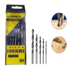 Imagem do produto JOGO BROCAS TRES PONTAS 5 PCS COLLINS