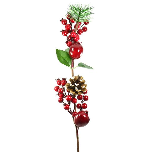 Imagem do produto GALHO C/FRUTOS 19CM SORTIDOS NTA86081