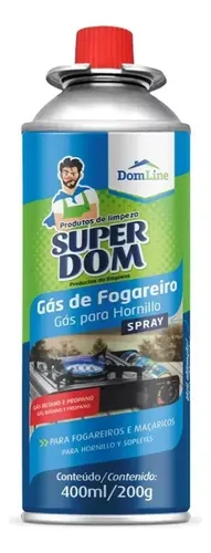 Imagem do produto GAS FOGAREIRO 400ML DOMLINE