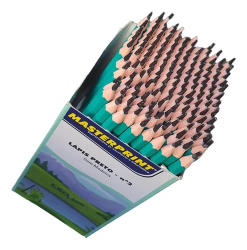 Imagem do produto LAPIS - GRAFITE PRETO N2 MP740 - MASTERPRINT