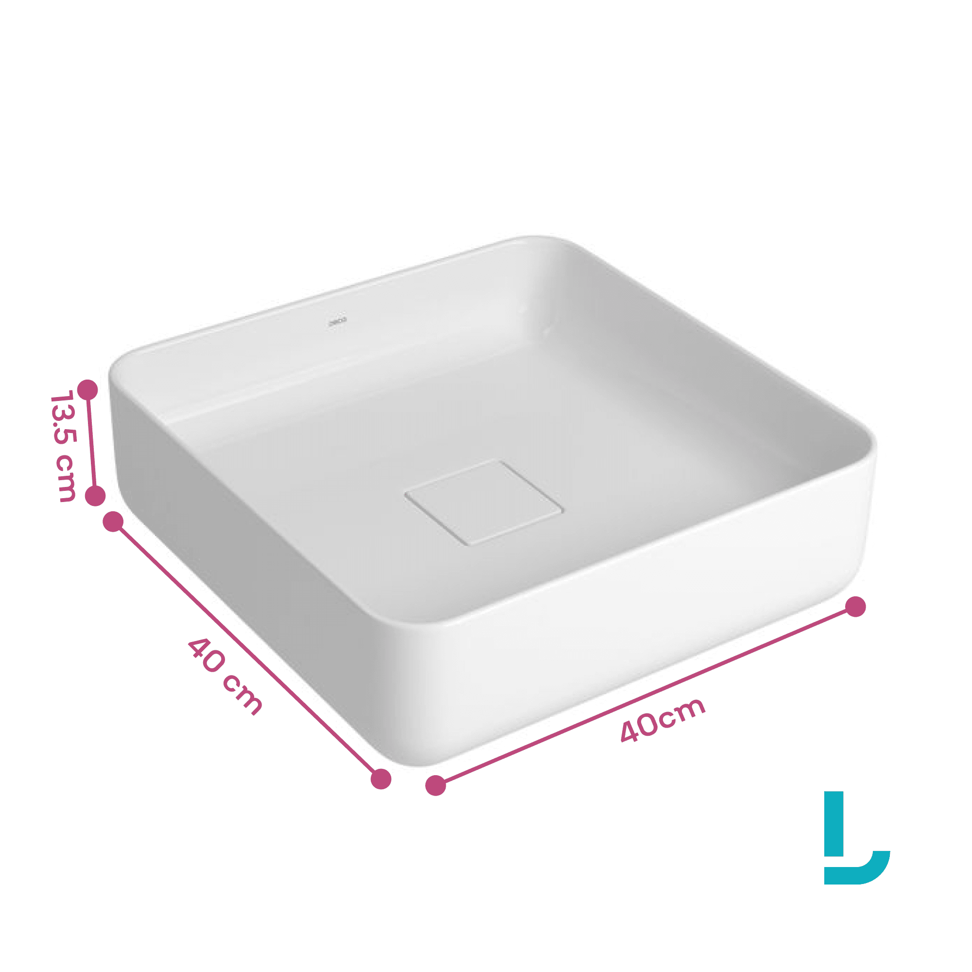 Imagem do produto P.F.L TB GL Q 40X40 0,90 CH.20 (UN:24)