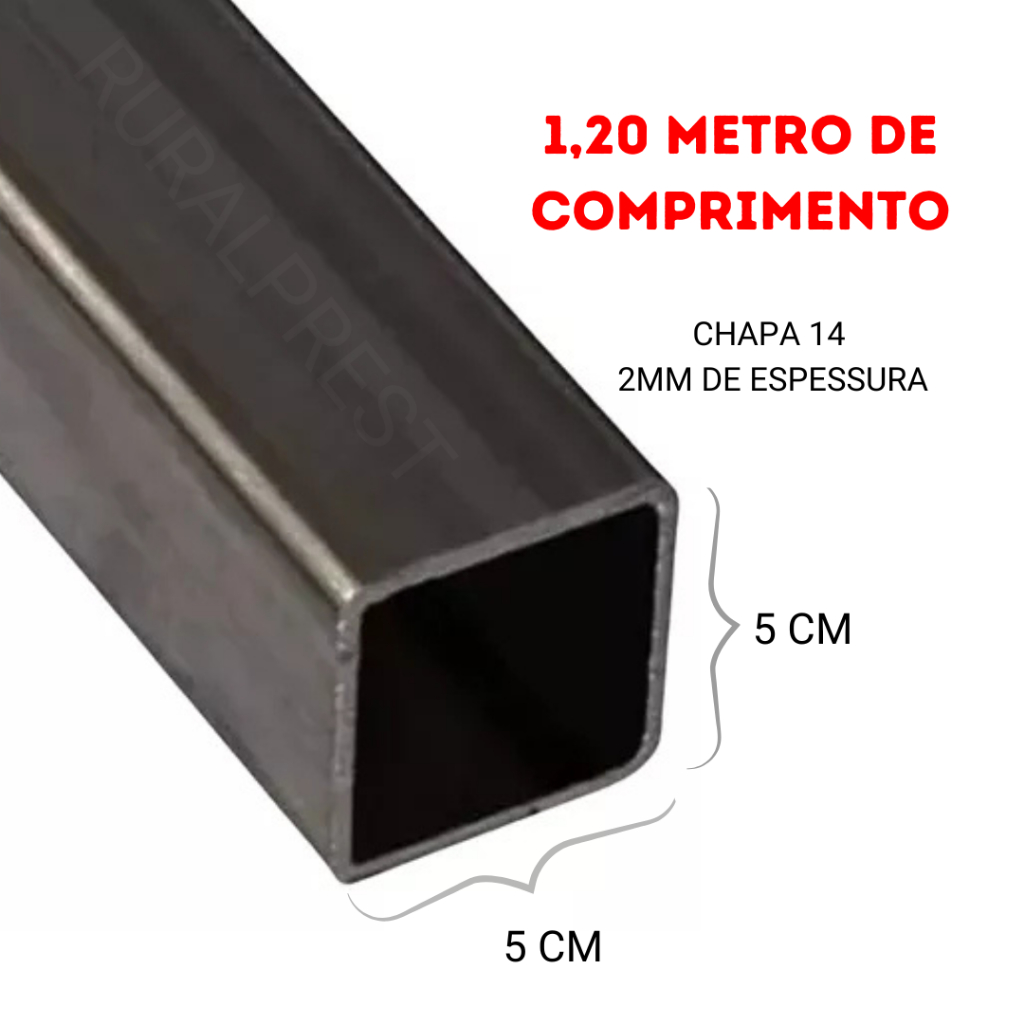 Imagem do produto P.F.L TB GL Q 50X50 1,20 CH.18 (UN:2)