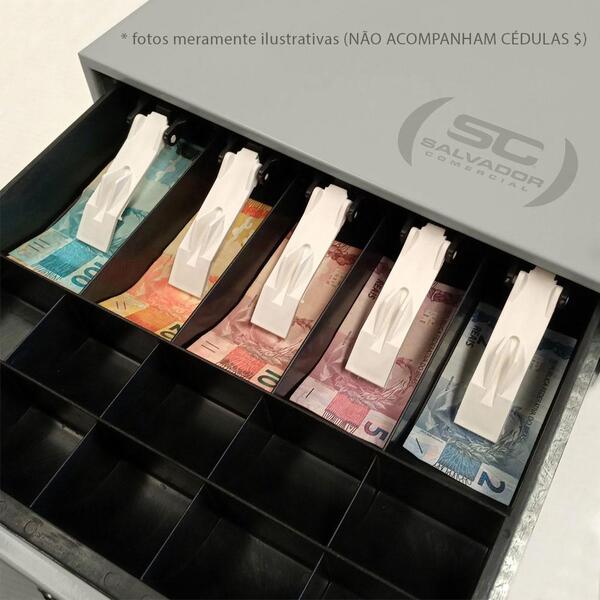 Imagem do produto GAVETEIRO INNAL P/CHECK-OUT C/PINO IMPULSAO GRAFITE