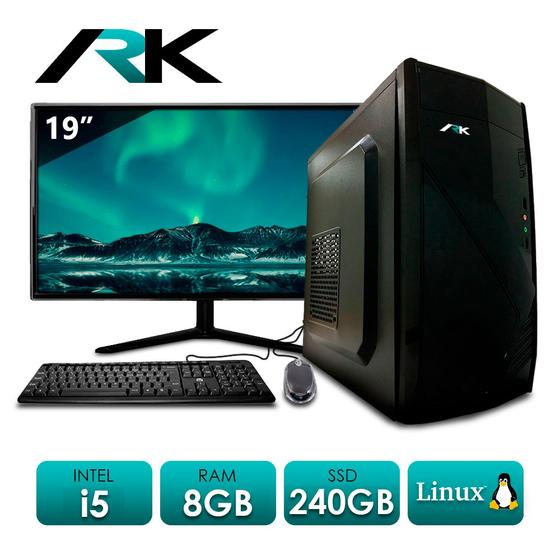 Imagem do produto PC CORPC INTEL I5 8GB SSD 240GB LINUX M19