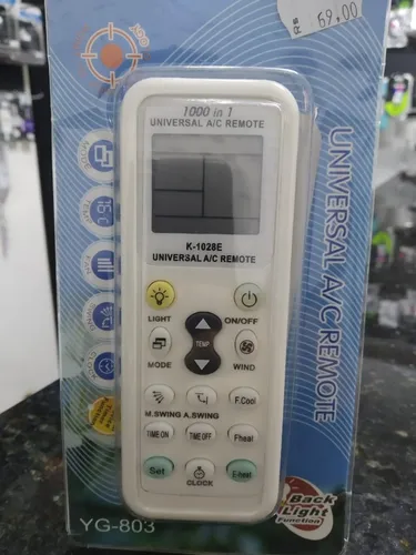 Imagem do produto CONTROLE REMOTO UNIV AR CONDICIONADO HY-803