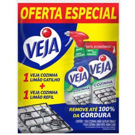 Imagem do produto DESENGORDURANTE LIMAO SACHE 400ML VEJA