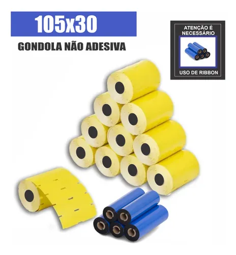 Imagem do produto ETIQUETA GONDOLA ADESIVA 105X30 BR LAT