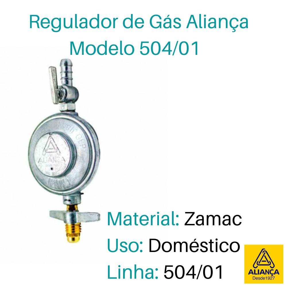Imagem do produto REGULADOR P/GAS MEDIO 504/01 PAPAIZ