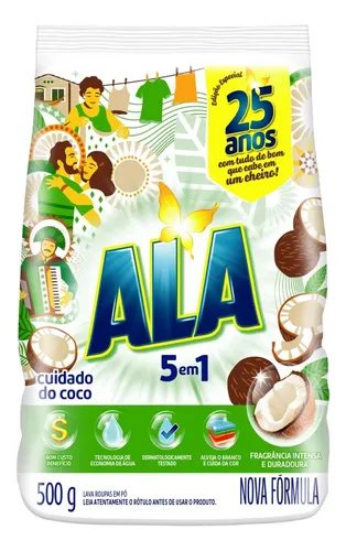 Imagem do produto SABAO EM PO 500G COCO ALA