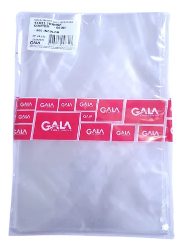 Imagem do produto SACO TRANSPARENTE ABELINHAS 15X22CM PAC C/ 50 PCS