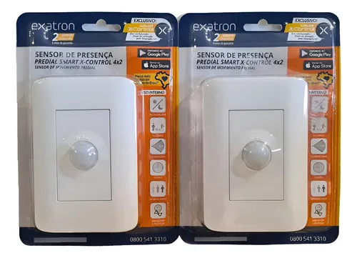 Imagem do produto SENSOR PRESENCA PAREDE 110° XCONTROL LESP4000 EXATRON