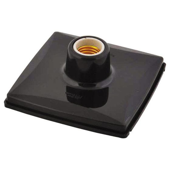 Imagem do produto PLAFON PLAST PRETO SOQ/PORCEL MECTRONIC