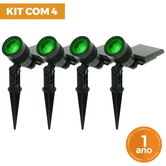 Imagem do produto SPOT SOLAR ABS 10 LUMENS VERDE ECOFORCE
