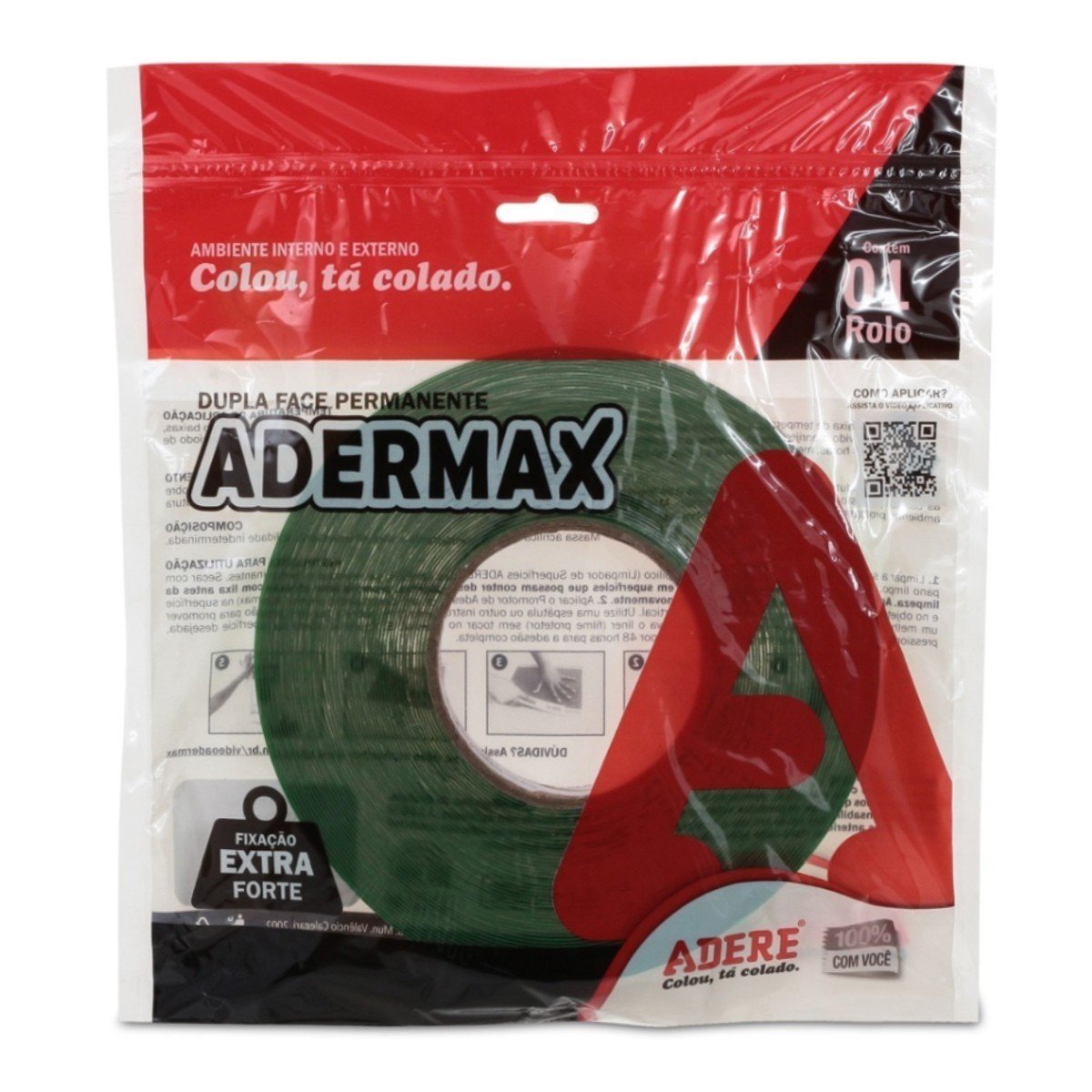 Imagem do produto FTA ADERMAX DUPLA FACE 12 X 20M ADERE