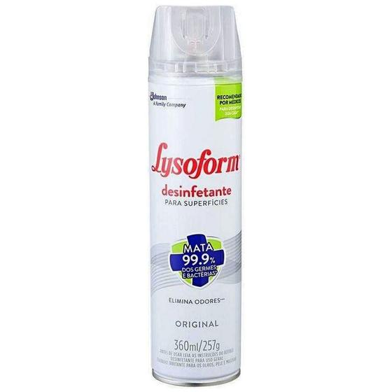 Imagem do produto LYSOFORM AEROSSOL ORIGINAL 360ML LYSOFORM
