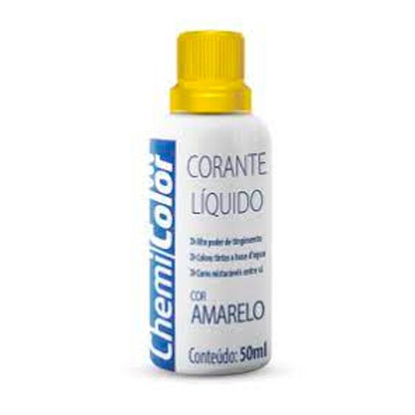 Imagem do produto CORANTE BASE AGUA 50ML AMARELO