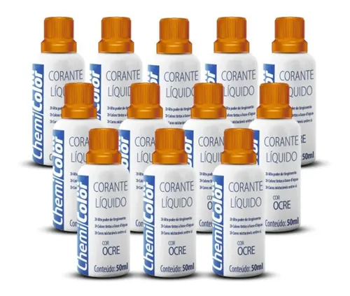 Imagem do produto CORANTE BASE AGUA 50ML OCRE