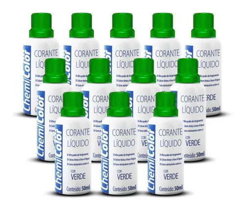 Imagem do produto CORANTE BASE AGUA 50ML VERDE