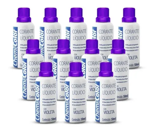 Imagem do produto CORANTE BASE AGUA 50ML VIOLETA