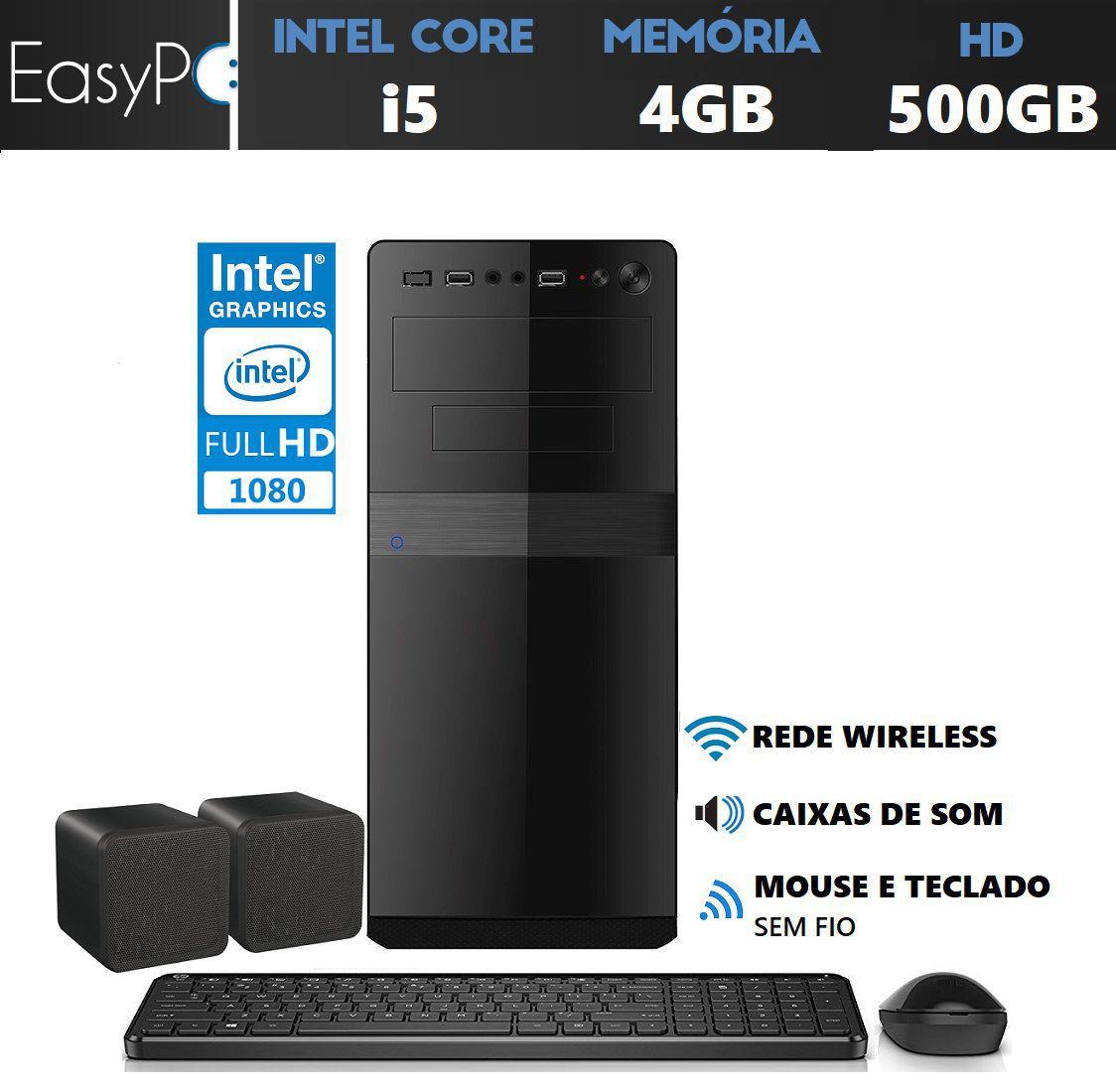 Imagem do produto PC EASYPC INTEL I5 4GB 500GB LINUX