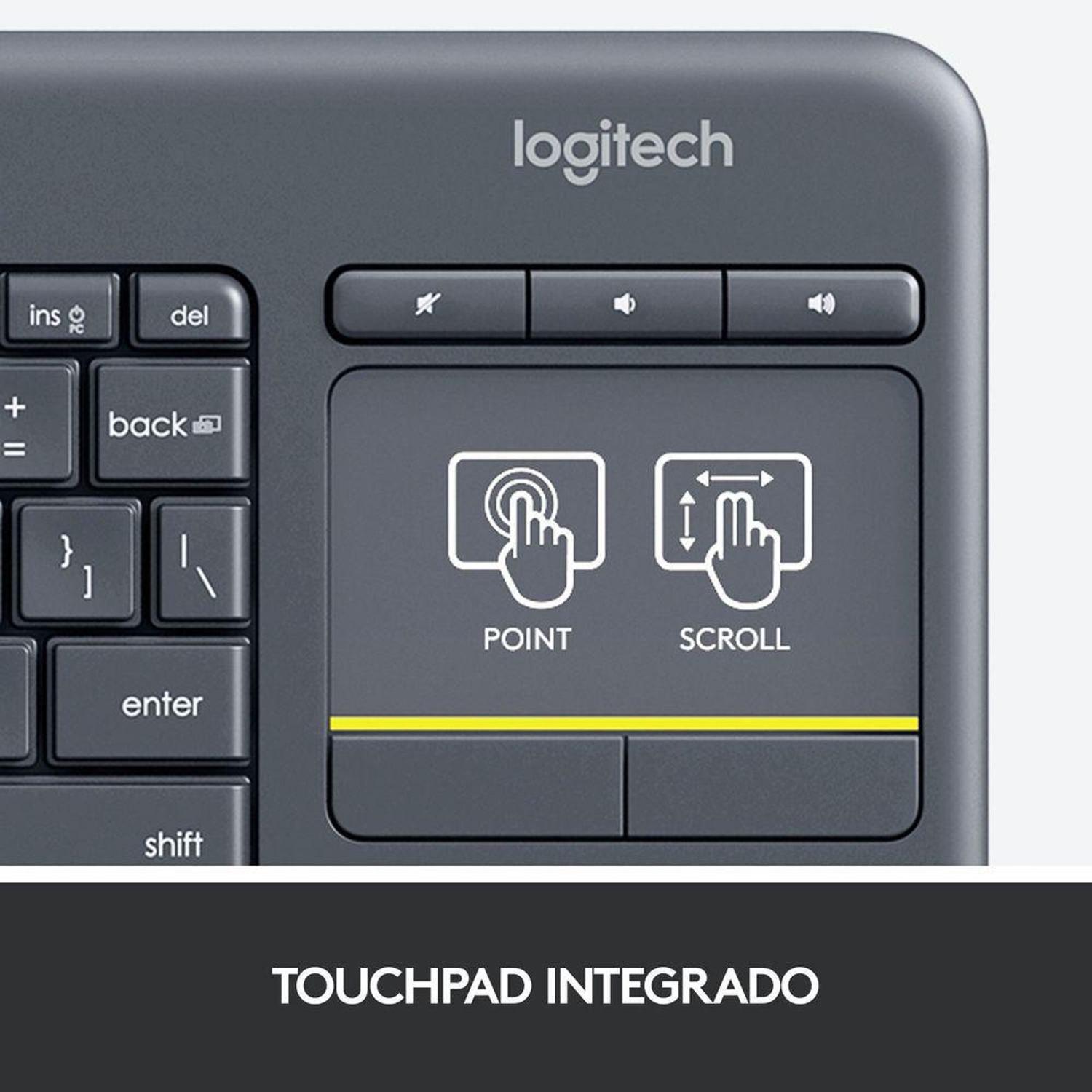 Imagem do produto TECLADO LOGITECH K400 PLUS