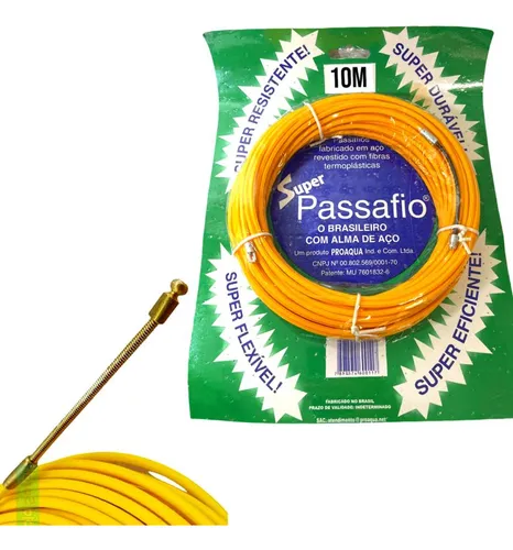 Imagem do produto PASSAFIO DE ACO 10M ENERLUX