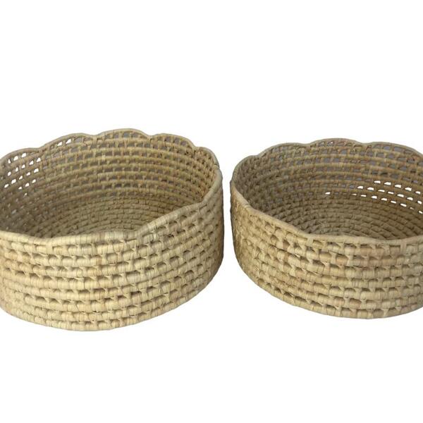 Imagem do produto CESTA PLASTICA REDONDA VAZADA 16CM X 16CM X 7CM