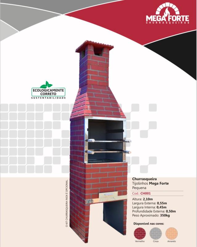 Imagem do produto CHURRASQUEIRA TIJOLINHO VM PEQUENA FORTALEZA