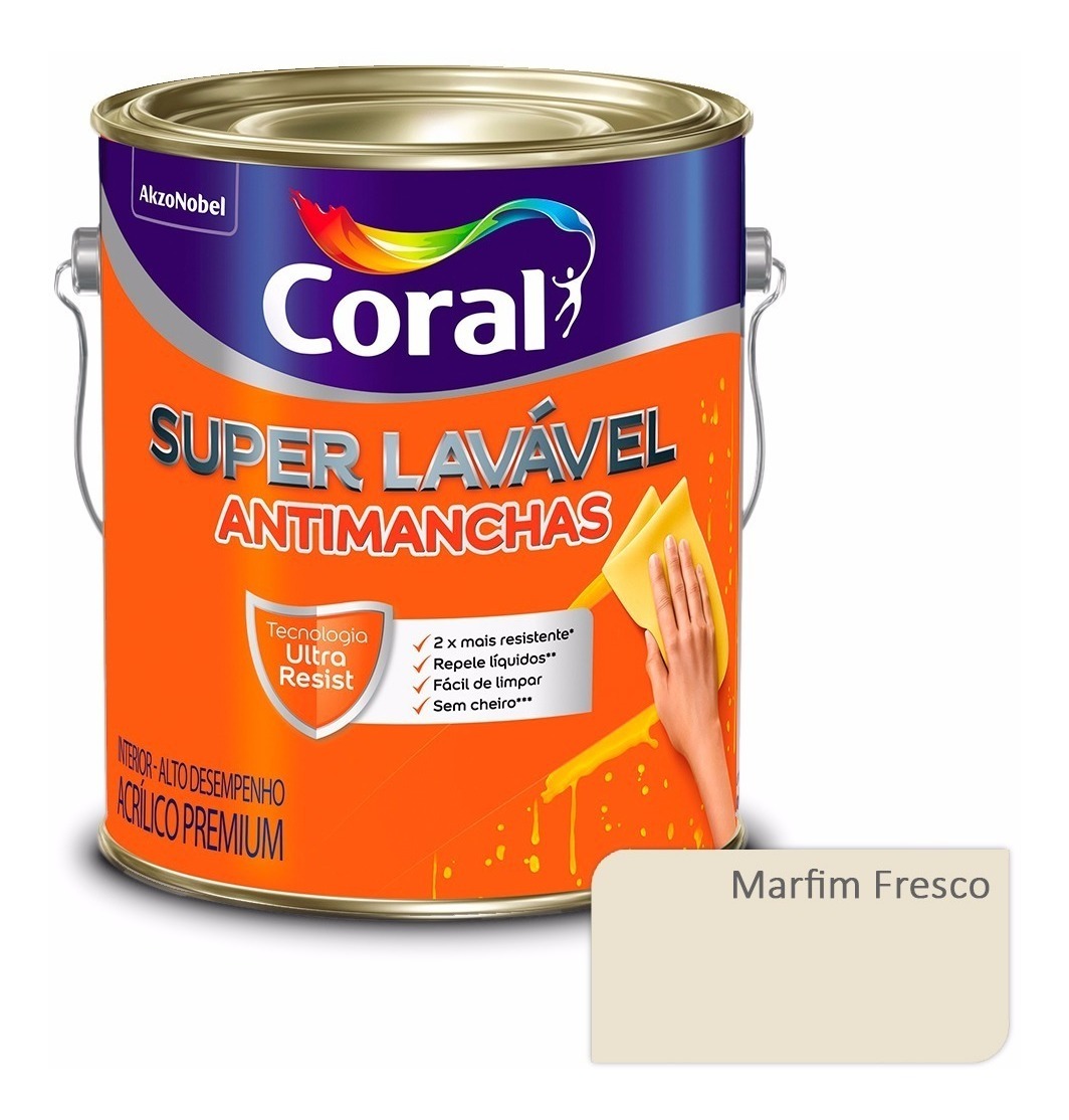 Imagem do produto CORAL 3 EM 1 3,2L MARFIM