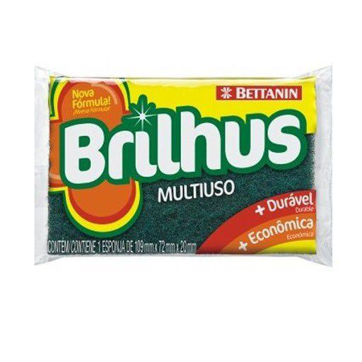 Imagem do produto ESPONJA DUPLA FACE MULTIUSO BRILHUS