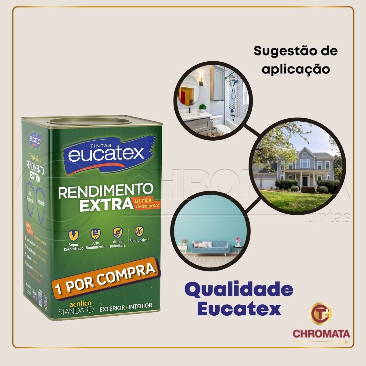 Imagem do produto LATA VAZIA 18 LT EUCATEX ACR RENDIMENTO EXTRA