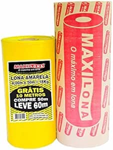 Imagem do produto LONA AMARELA 4X50 18KG MAXILONA