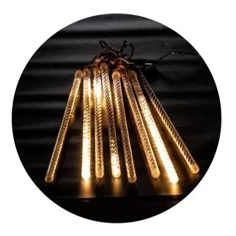 Imagem do produto PISCA CASCATA 1,4MX35CM 144 LEDS BRANCO QUENTE