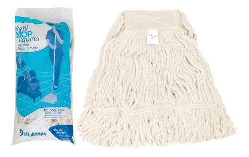 Imagem do produto REFIL UMIDO 320 CRU LOOP E CINTA BRALIMPIA