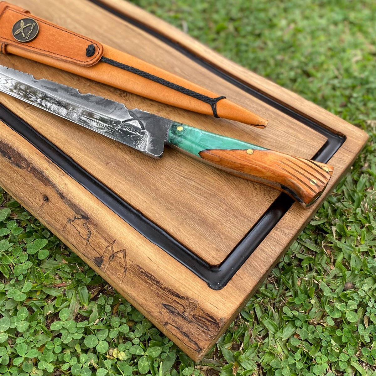 Imagem do produto TABUA ARTESANAL P/CHURRASCO GD