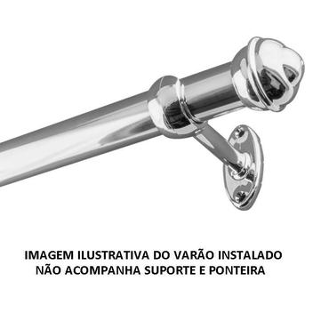 Imagem do produto VARAO CORTINA ALPHA ALUMINIO 1,5MT