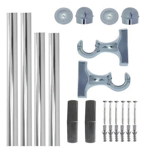 Imagem do produto VARAO CORTINA ALPHA ALUMINIO 3,0MT