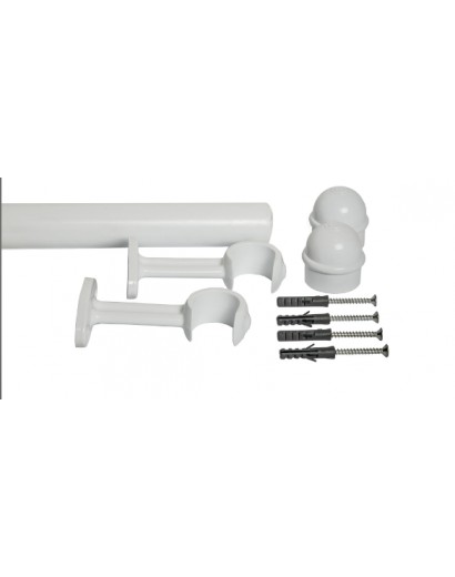 Imagem do produto VARAO CORTINA ALPHA BRANCO 1,5MT