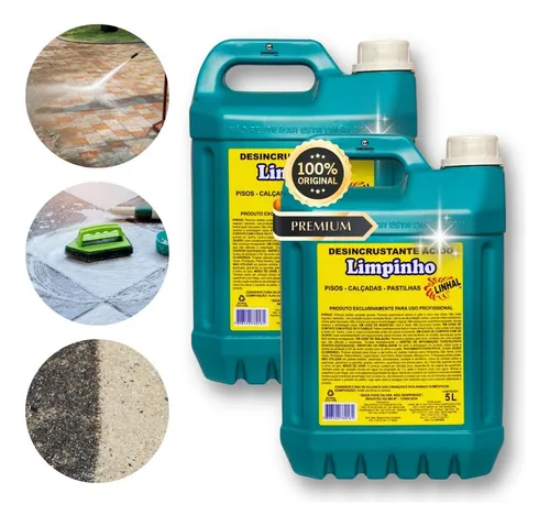 Imagem do produto ACIDO MURIATICO DESINCRUSTANTE 5L OXLIMP