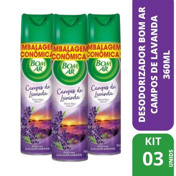 Imagem do produto DESOD AMBIENTE BOM AR AER 360ML DOCE DIA LAVANDA