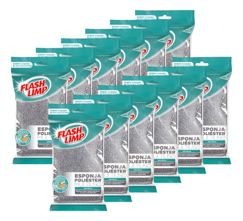 Imagem do produto ESPONJA MULTIUSO POLIESTER EP1416360 FLASHLIMP