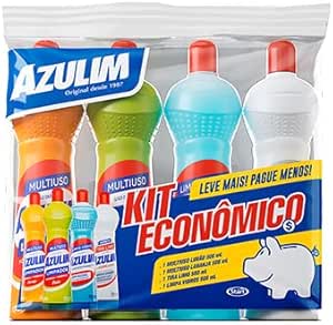 Imagem do produto KIT MULTIUSO LEVE+ PAGUE- 4UN AZULIM