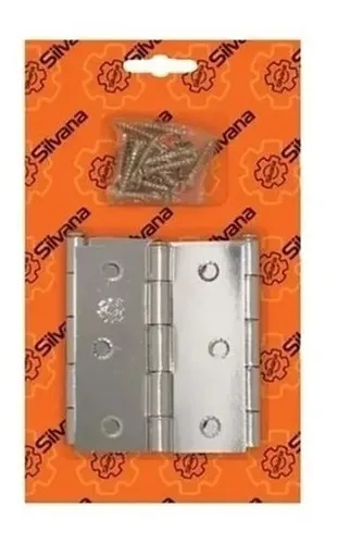 Imagem do produto DOBRADIÇA CROMADA 850X3" SILVANA