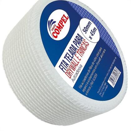 Imagem do produto FITA TELADA PARA DRYWALL 50X45 COMPEL
