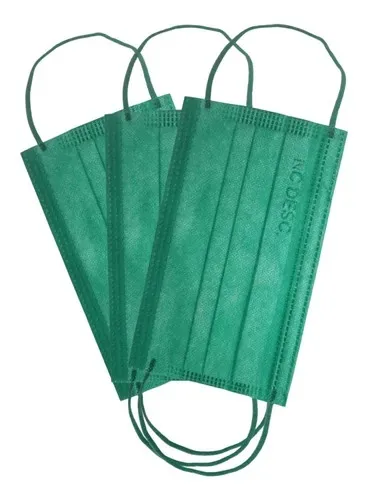 Imagem do produto MASCARA DE PROTEÇÃO POLIPROPILENO VERDE