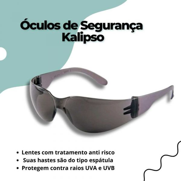 Imagem do produto OCULOS DE PROTECAO LEOPARDO CINZA KALIPSO